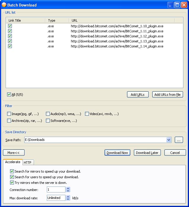 BatchDownload 1.2.7