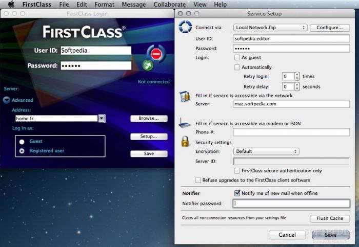 FirstClass Client 9.126