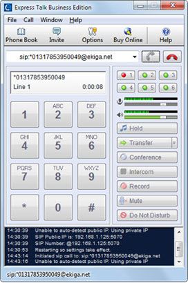 Express Talk VoIP Softphone for Mac 4.04