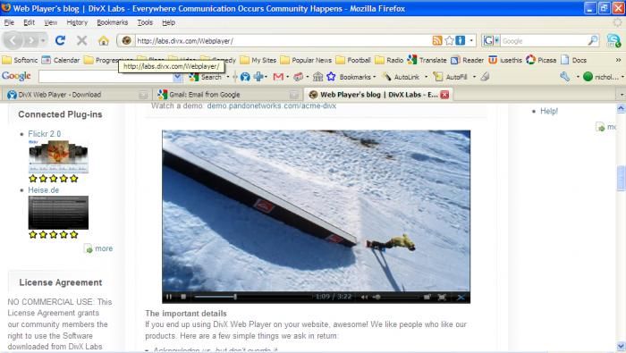 DivX Web Player 2.0.0