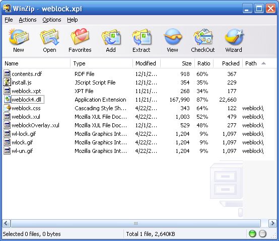 Weblock 1.8.1