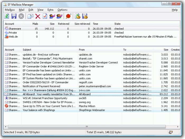Mailbox Manager 1.7.9