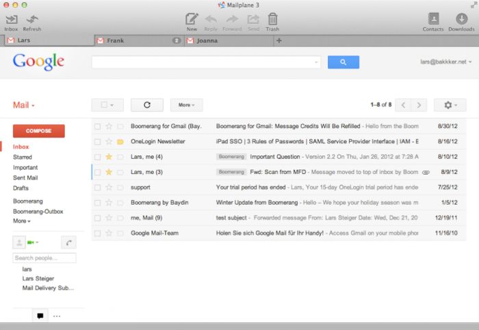 Mailplane 2.1 Build 1234 Beta