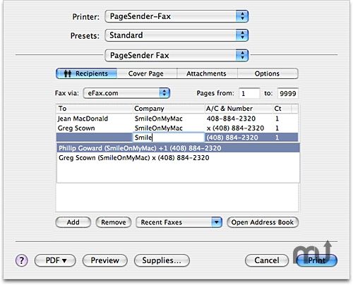 PageSender 4.6