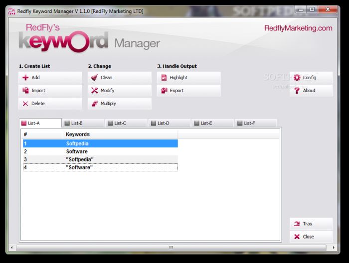 Keyword Manager 1.5.5