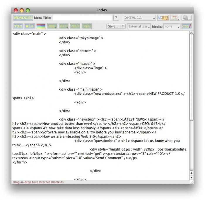 miniWEBedit 2.1.5