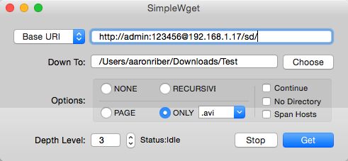 SimpleWget 0.9