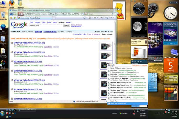 Google Desktop 1.7.0.1877