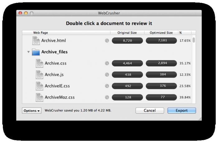 RAGE WebCrusher 2.1