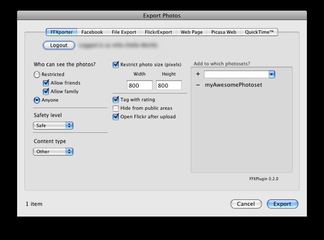 FFXporter 0.4.4