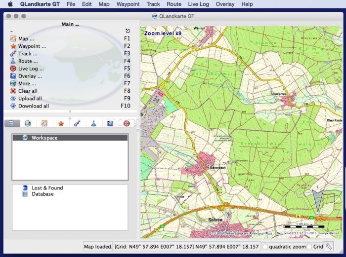 QLandkarte GT For Mac 1.7.7