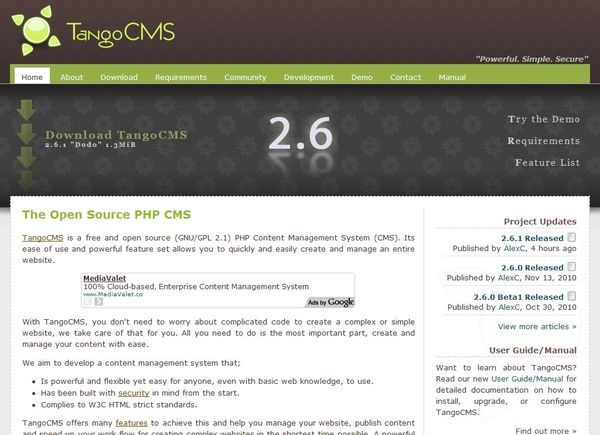 TangoCMS 2.5.0 RC1
