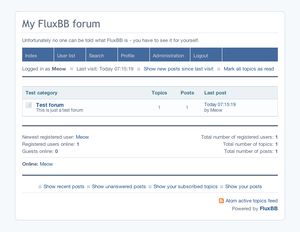 FluxBB 1.4 Beta 2