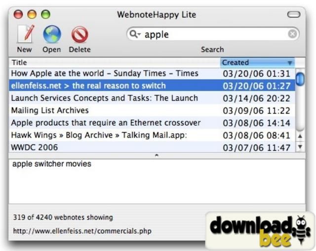 WebnoteHappy Lite 1.3.3