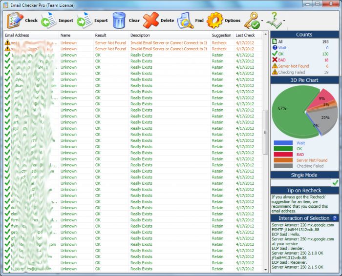 EmailChecker 1.4.3