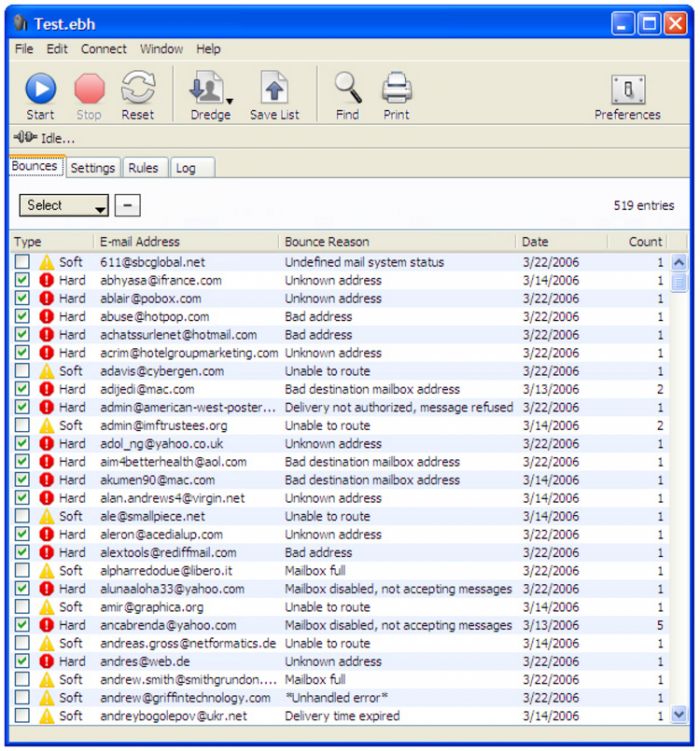eMail Bounce Handler 3.8