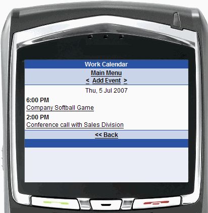 MobileGCal 0.0.3