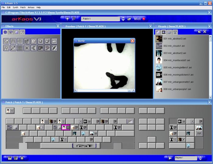 ArKaos VJ DMX 3.6.1