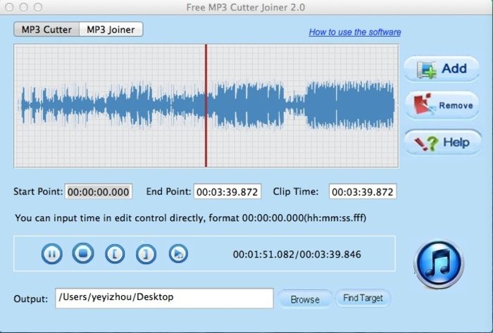 TOP MP3 Cutter for Mac 1.0
