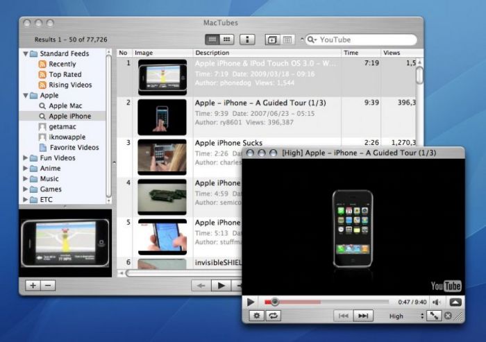 MacTubes 3.0.1