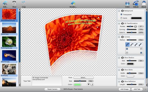 3D Image Commander 2.07