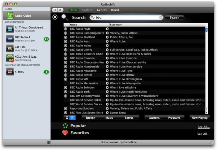 Radioshift 1.6.4