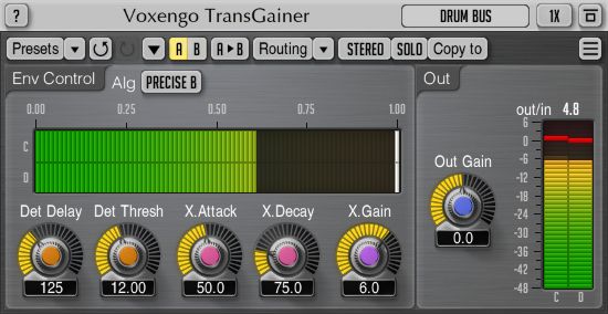 TransGainer(VST) 1.1