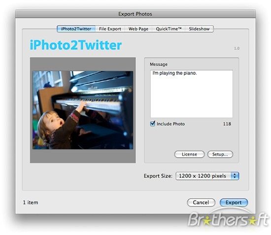 iPhoto2Twitter 1.6.4