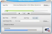 4Media iPhone Ringtone Maker for Mac 2.1.2.0307