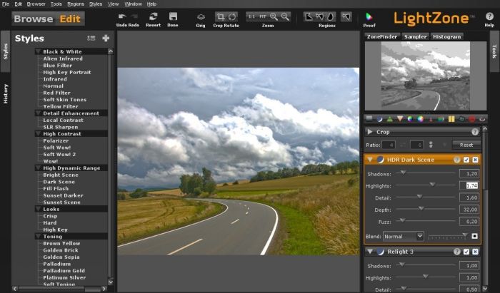 LightZone 3.9