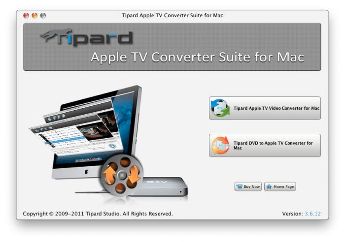 Tipard Apple TV Converter Suite for Mac 4.2.12