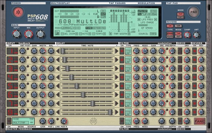 PSP 608 MultiDelay 1.1.2
