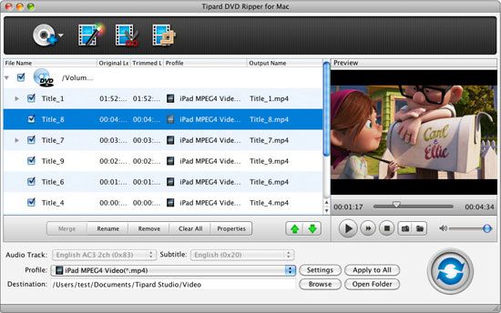 Tipard DVD Ripper for Mac 4.2.28