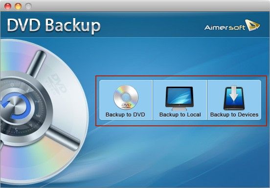 Aimersoft DVD Backup 2.1.0