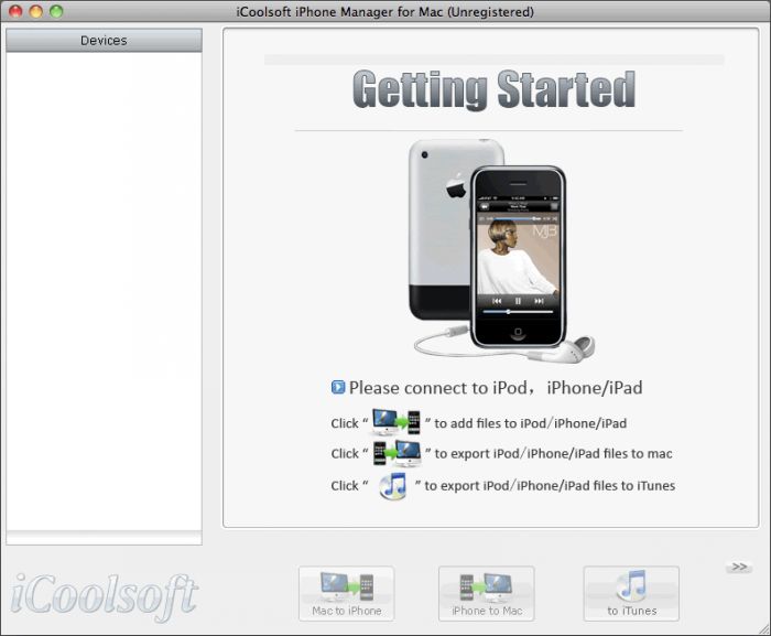 iCoolsoft iPhone Manager 3.1.10