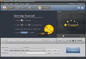 iCoolsoft DVD to MP3 Converter 3.1.10