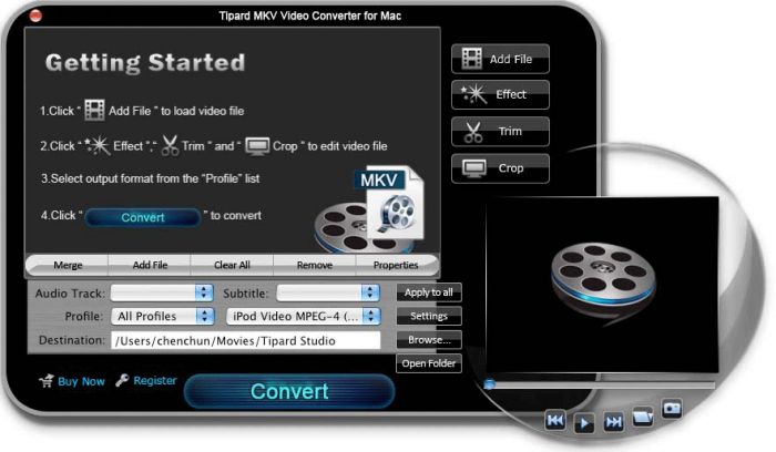 Tipard MKV Video Converter for Mac 4.2.12