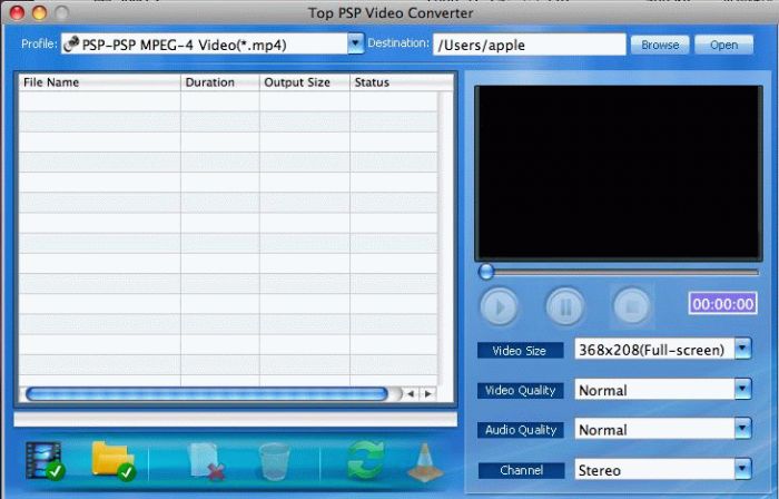 TOP PSP Video Converter for Mac 1.1.2