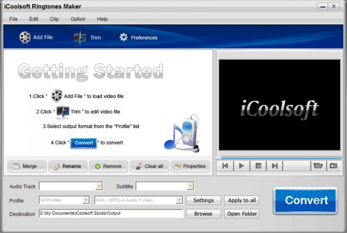 iCoolsoft Ringtones Maker 3.1.10