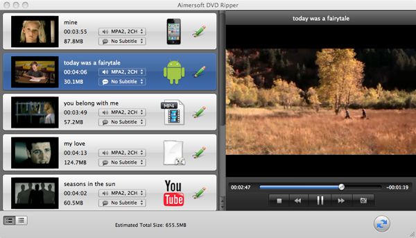 uSeesoft DVD Ripper for Mac 1.5.1.7