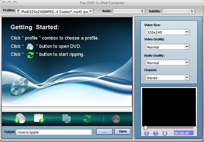 TOP DVD to iPod Converter 1.1.2.4