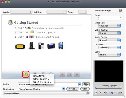 ImTOO DVD to Picture for Mac 1.0.28.0926