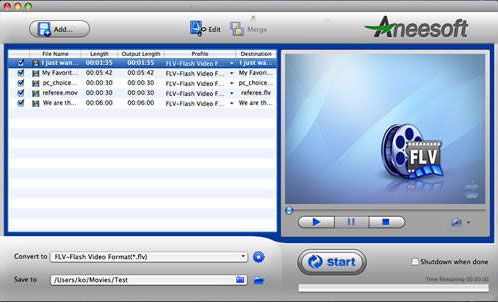 Aneesoft PSP Video Converter for Mac 4.1.1