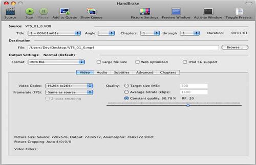 TOP DVD to MP4 Converter for Mac 1.1.2