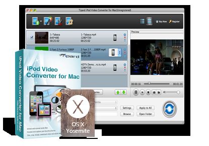 Tipard iPod Video Converter for Mac 4.2.28