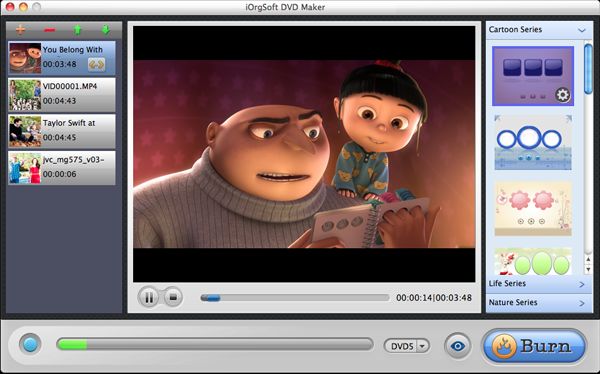 TOP Video to DVD for Mac 1.0