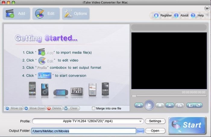 iTake Video Converter for mac 2.8.14