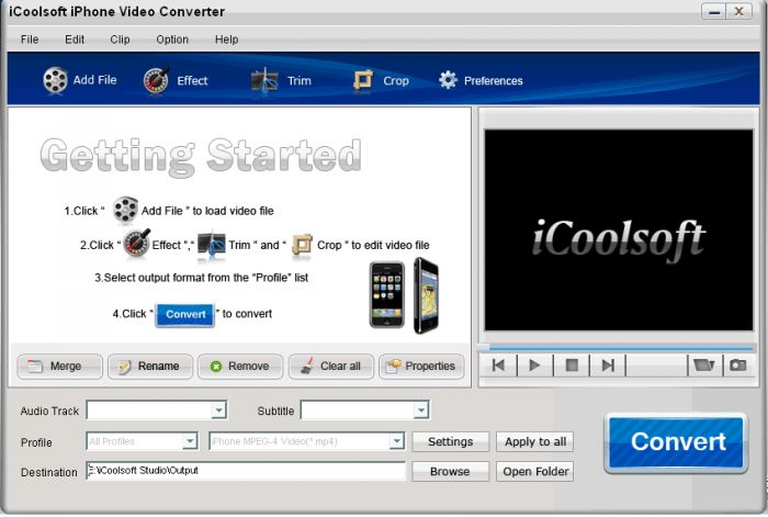 iCoolsoft iPhone Converter 3.1.10