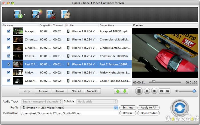 Tipard iPhone Video Converter for Mac 4.2.12
