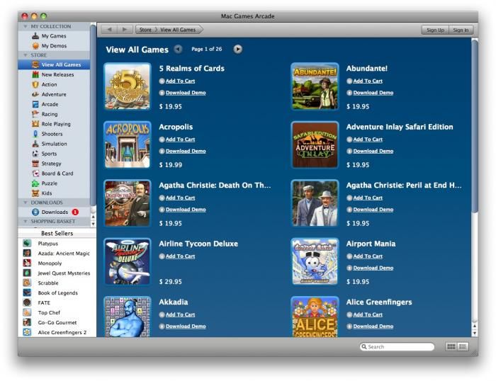 Mac Games Arcade 1.5.3